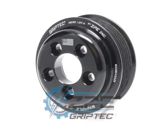 GripTec Whipple 3.0 5 Bolt L3V-A Black Pulley Only 6 Rib
