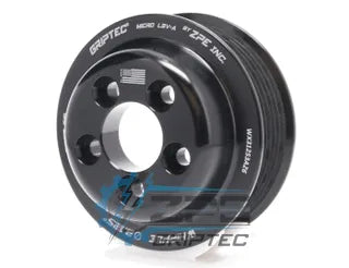 ZPE GripTec® Whipple 3.0 5 Bolt L3V-A Black Pulley Only 6 Rib