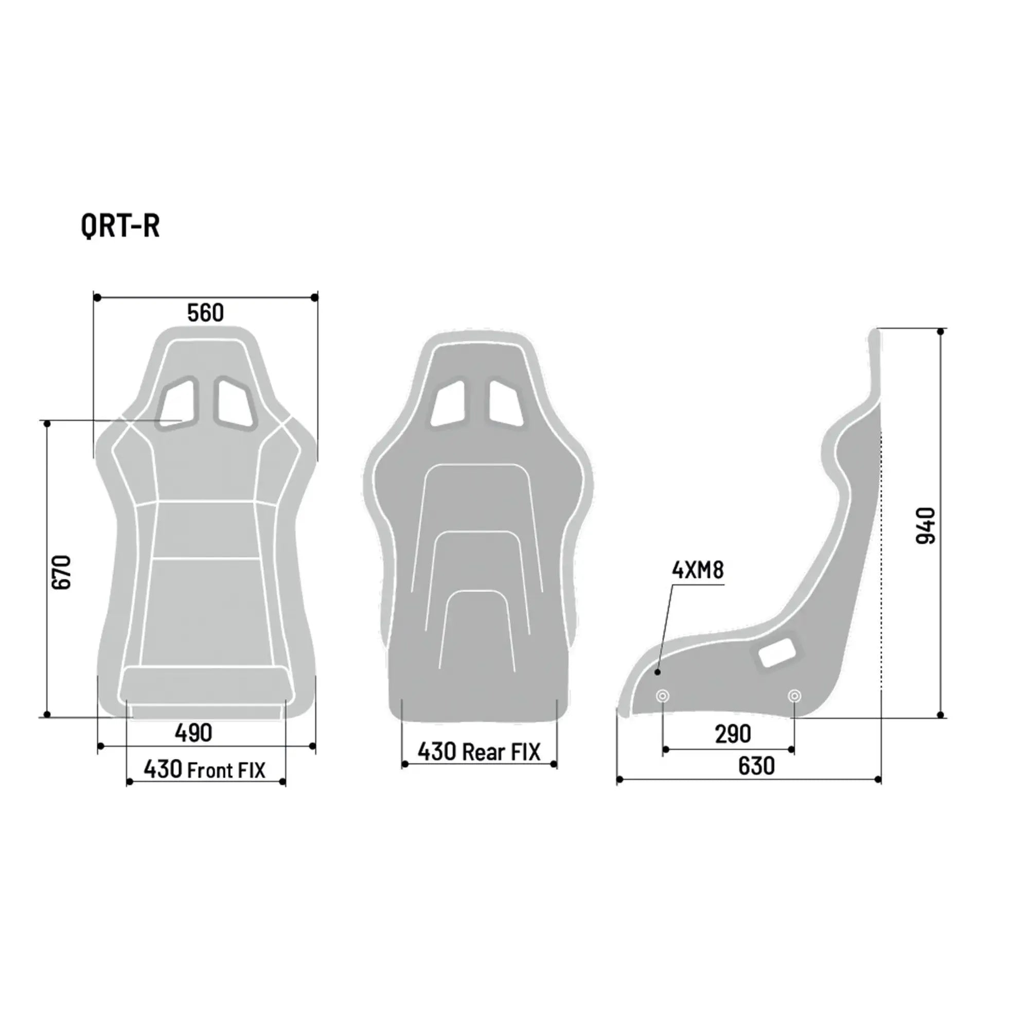 Sparco Seat QRT-R Black