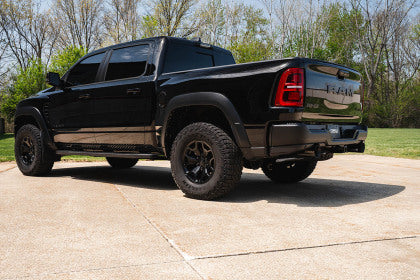 Corsa 25-26 RAM 1500 RHO Crew Cab 3.0L T Cat-Back Dual Rear Exit w/ 5in Single Gun Metal Pro Series