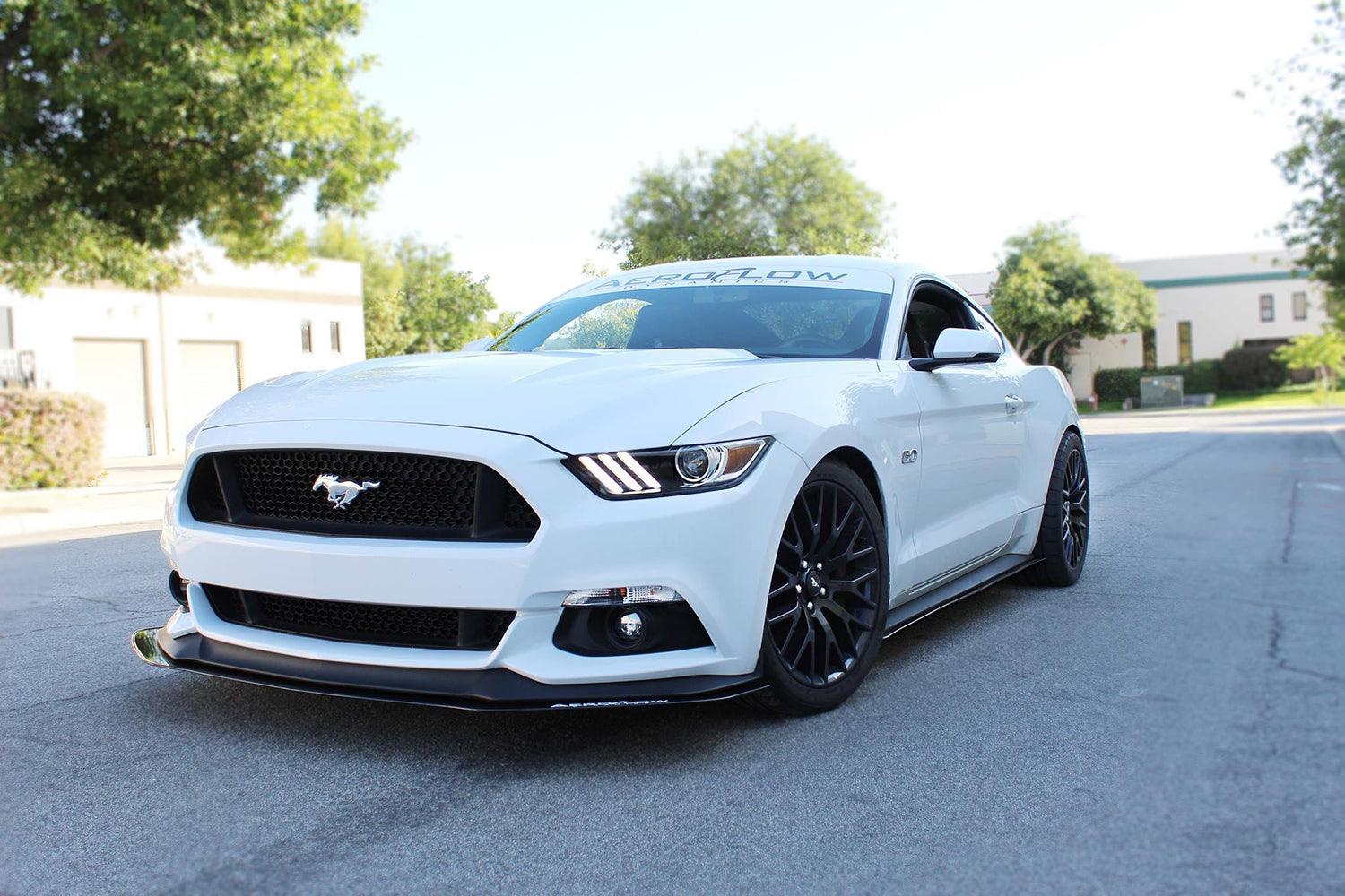 AeroflowDynamics 2015-2017 Ford Mustang Front Splitter V1