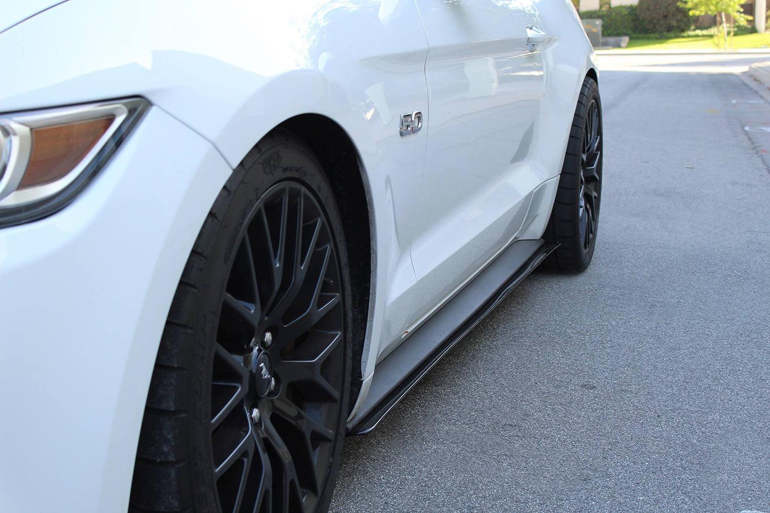 AeroflowDynamics 2015-2018 Ford Mustang Side Skirt Extension V1