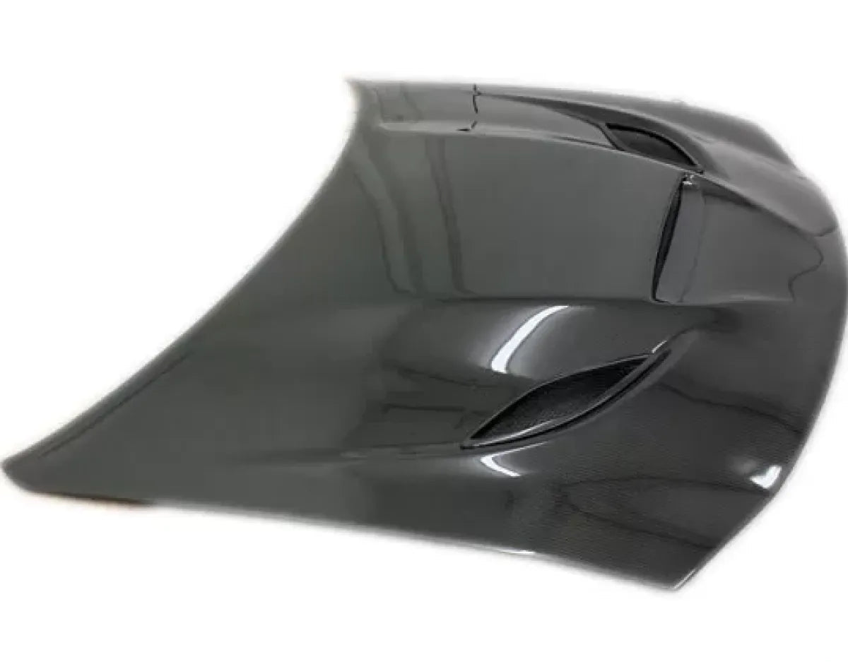 VIS Racing HC Style Black Carbon Fiber Hood Dodge Charger 2006-2010