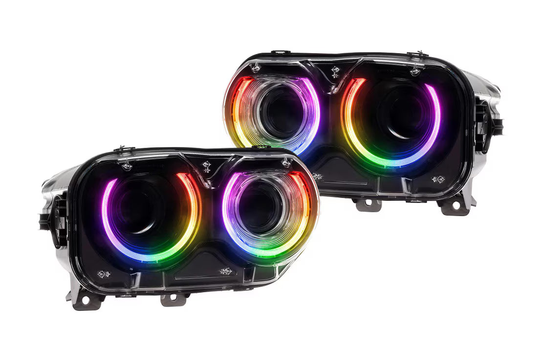 Morimoto Dodge Challenger (15-23) XRGB LED Headlights