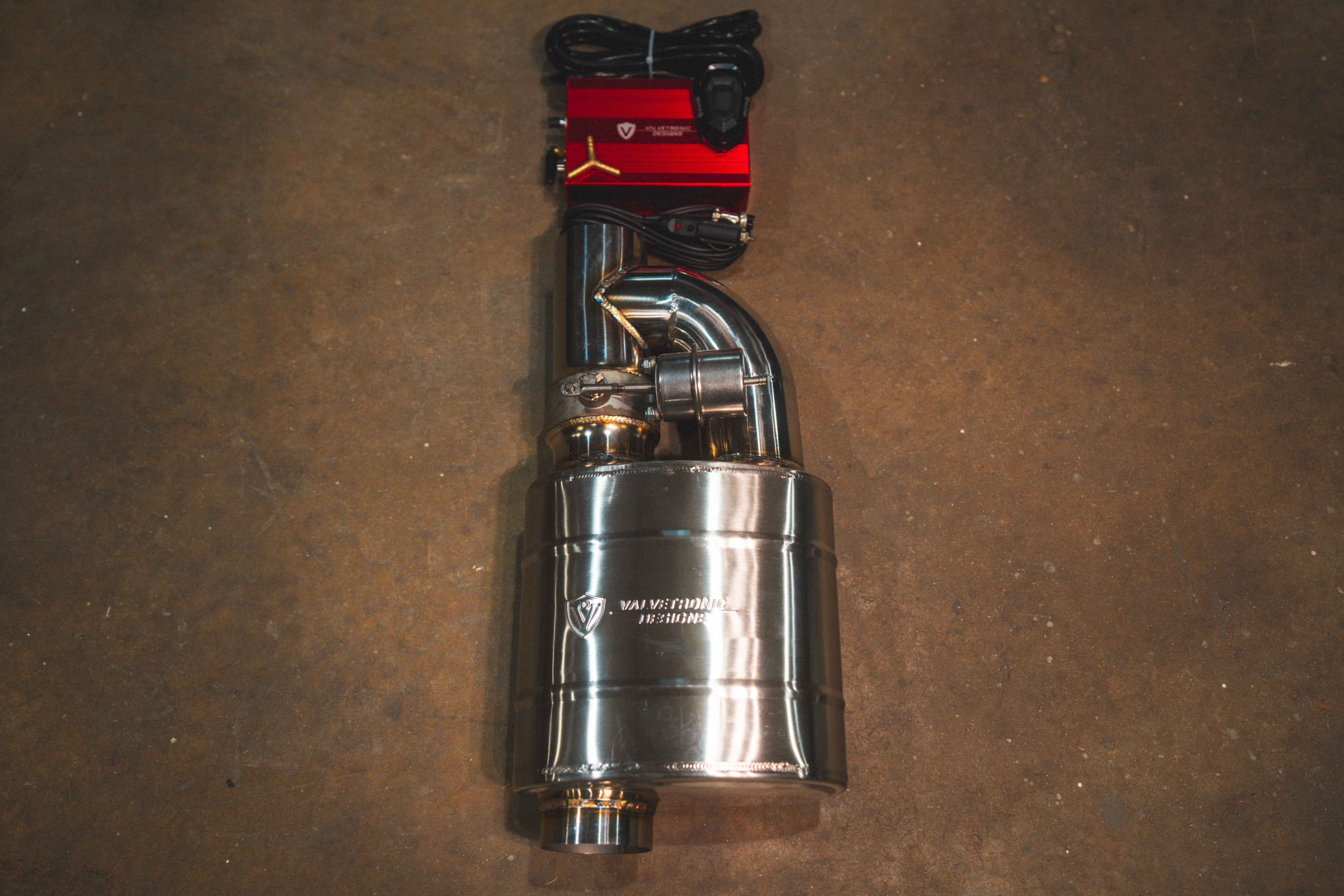 Valvetronic Designs UNIVERSAL VALVED MUFFLER KIT