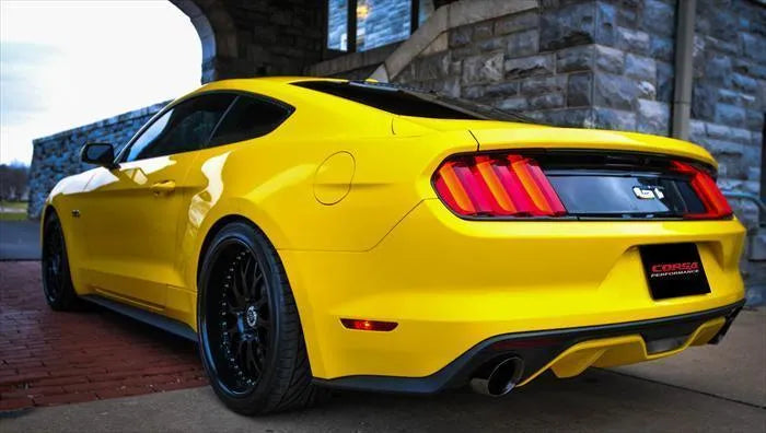 Corsa 3.0 IN Double X-Pipe Increases Sound Level | 2015-2021 Ford Mustang GT 5.0L V8