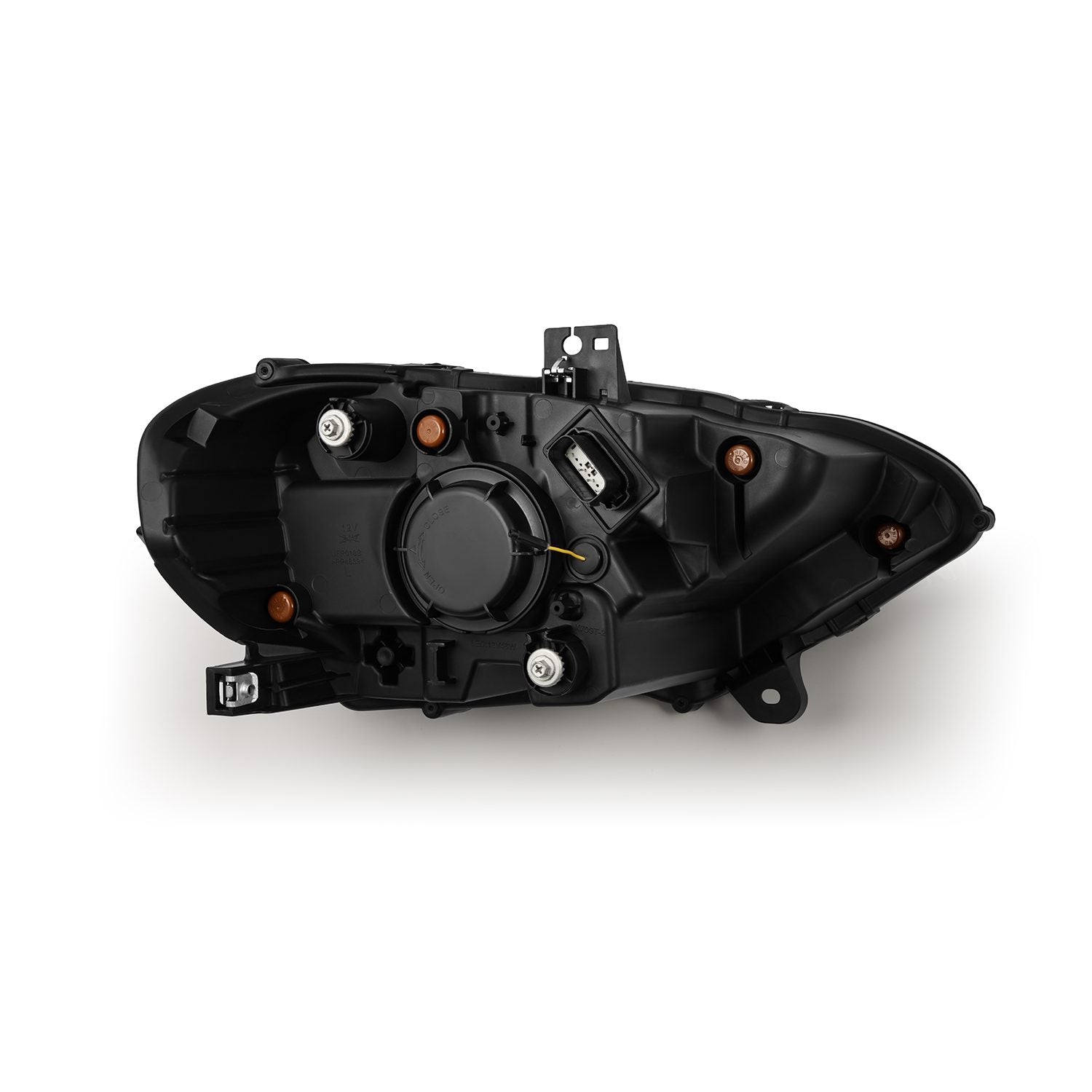 AlphaRex 18-23 Ford Mustang NOVA-Series LED Projector Headlights Black