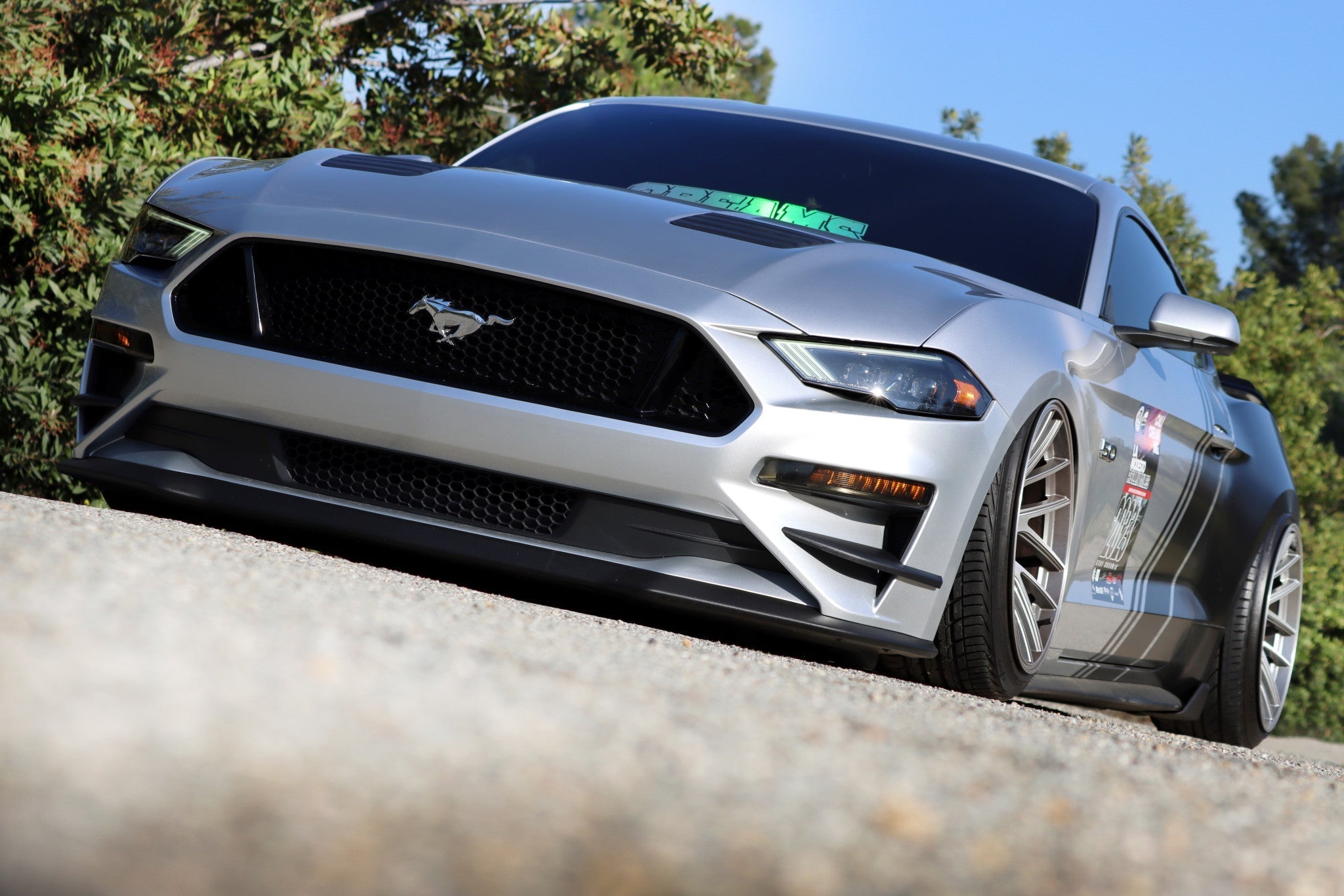 AlphaRex 18-23 Ford Mustang NOVA-Series LED Projector Headlights Black