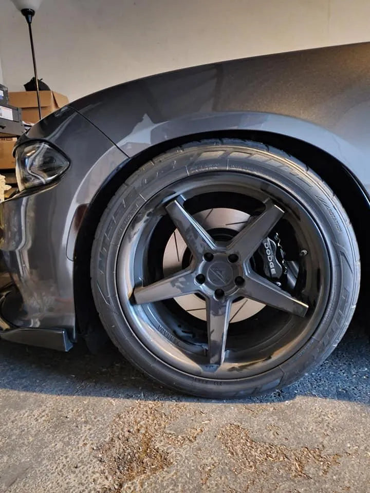 797 Performance - Bolt-On 2006-2023 Dodge  Charger/ Challenger/ 300/ Magnum Front RWD Brembo Conversion Kit