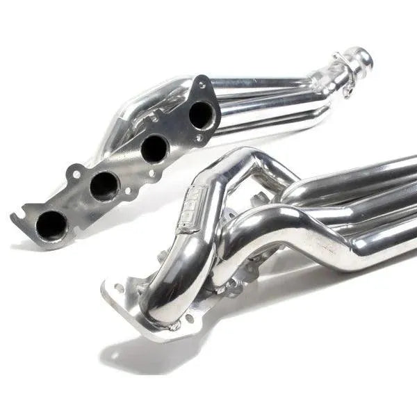 BBK 18560 1-7/8 Long Tube Headers Polished Silver Ceramic 11-23 Ford Mustang GT, 16-20 GT350 5.2