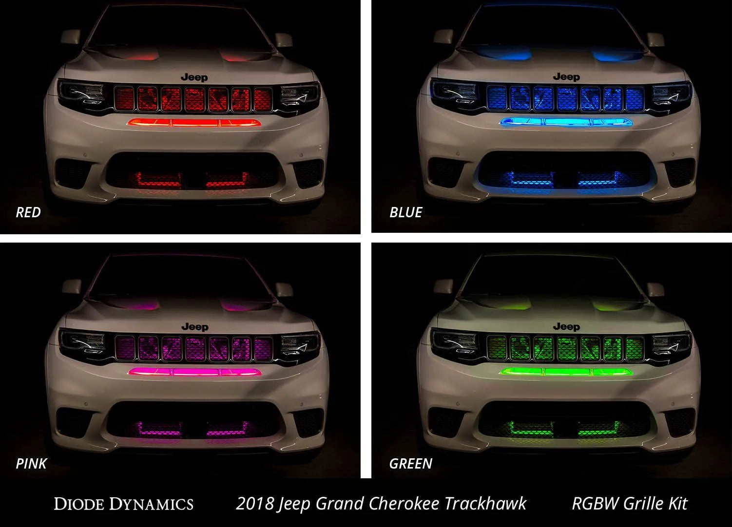 Diode Dynamics RGBW Multicolor Grille LED Kit