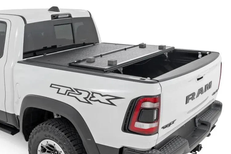Rough Country HARD LOW PROFILE BED COVER 2021-2026 Ram 1500, RHO & TRX
