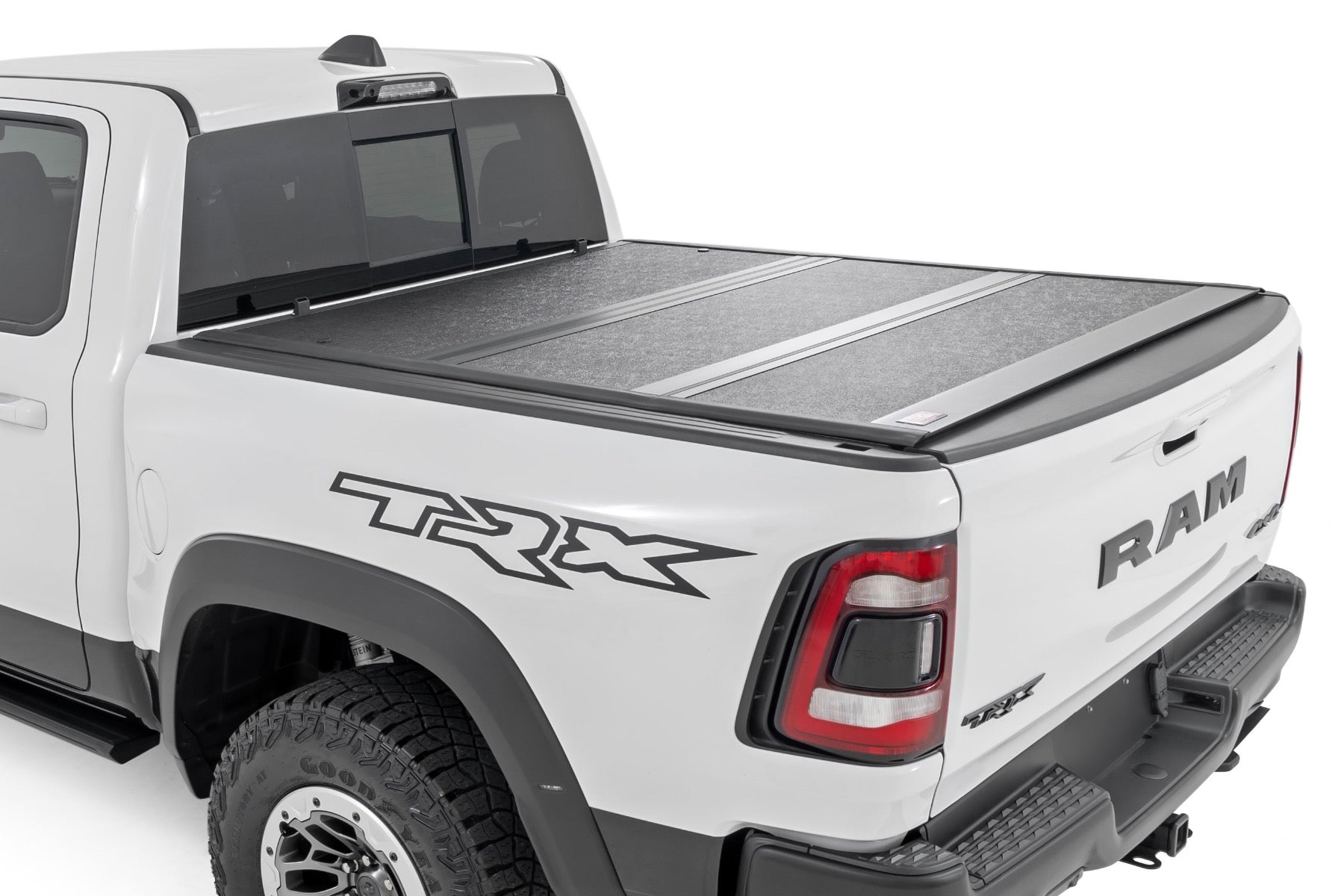 Rough Country HARD LOW PROFILE BED COVER 2021-2026 Ram 1500, RHO & TRX