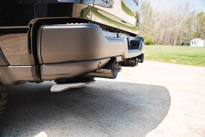 Corsa 25-26 RAM 1500 RHO Crew Cab 3.0L Turbo Cat-Back Dual Rear Exit w/ 5in Single Gun Metal Pro Series