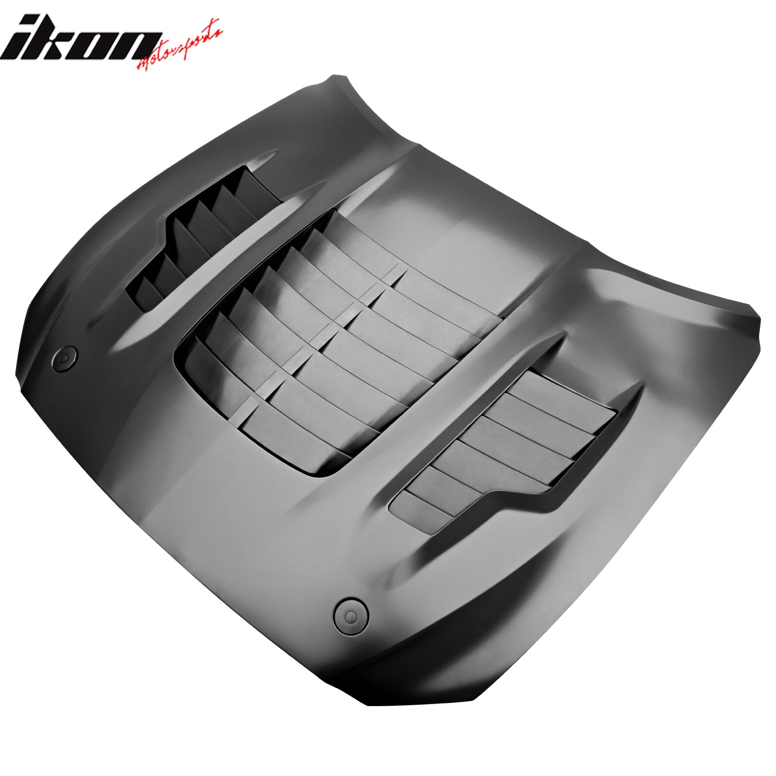 Ikon Motorsports 2015-2017 Ford Mustang V6/GT GT350 GT500KR Style Front Hood Aluminum