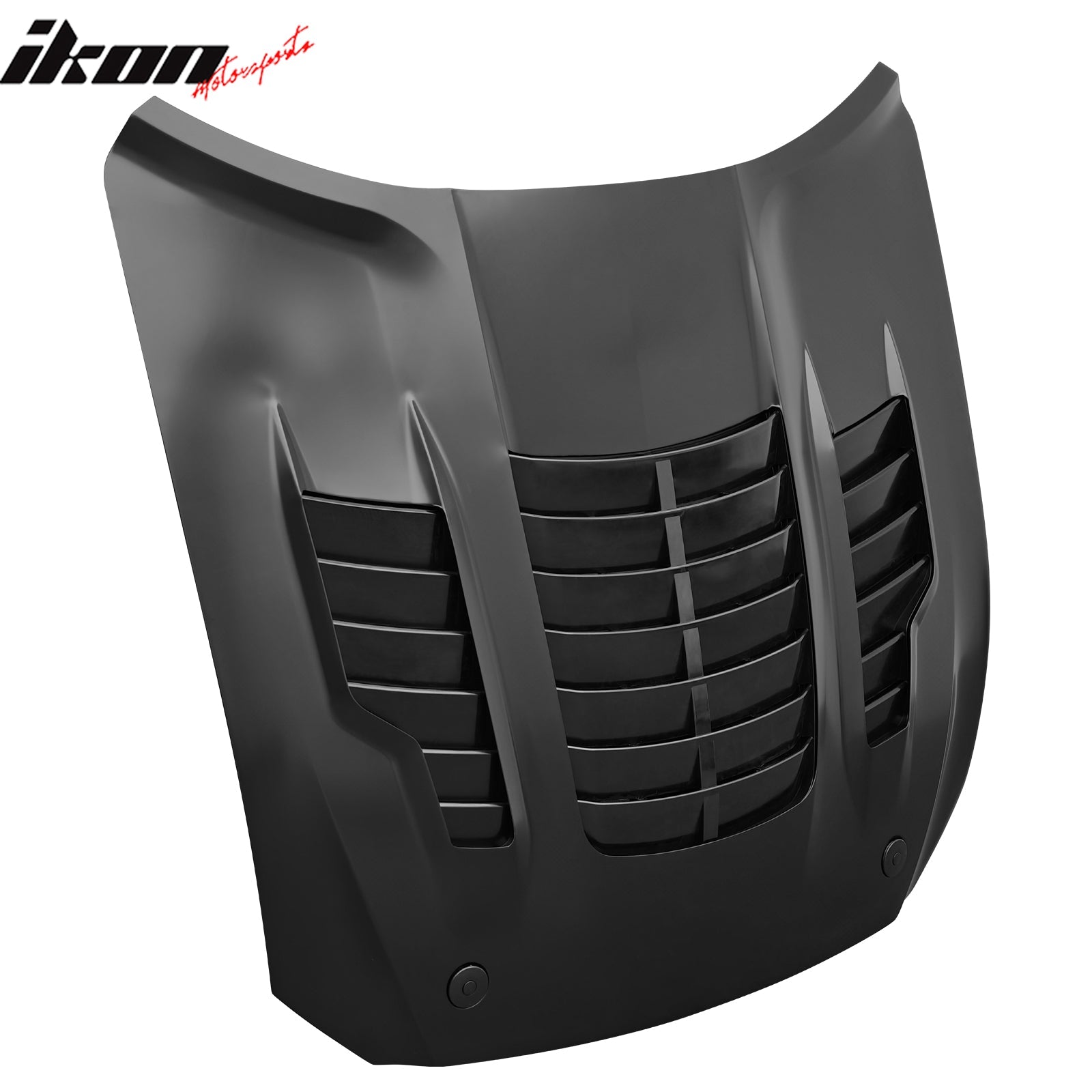 Ikon Motorsports 2015-2017 Ford Mustang V6/GT GT350 GT500KR Style Front Hood Aluminum