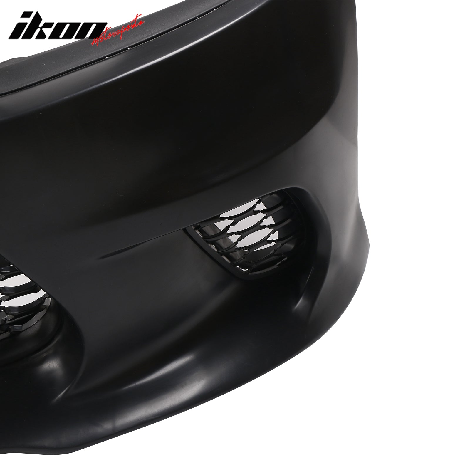 Ikon Motorsports 2015-2023 Dodge Charger SRT Front Bumper W/Foglight Grille & Insert PP