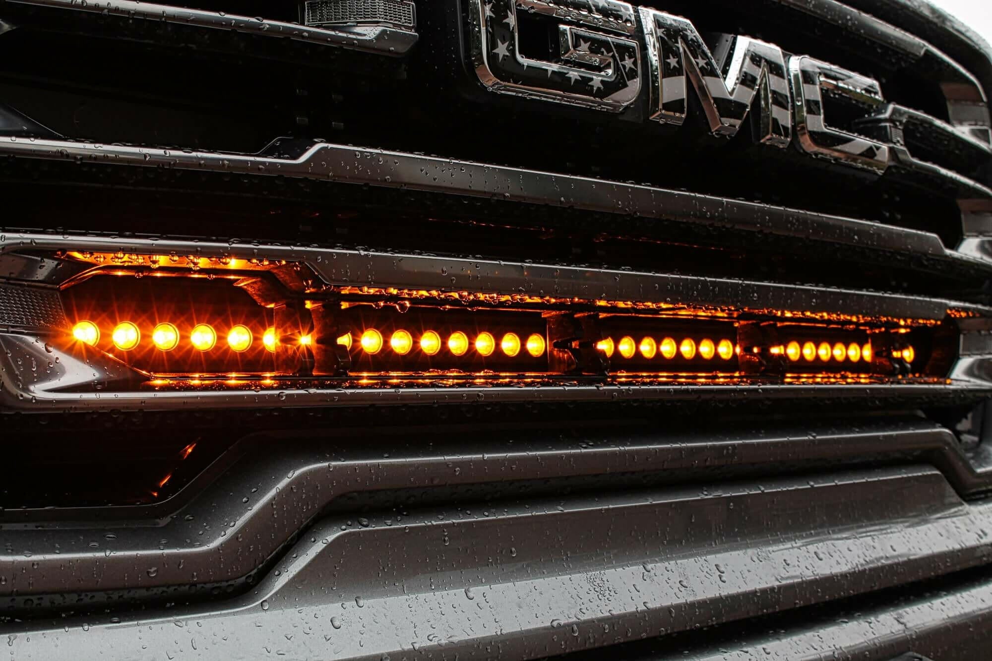2019+ GMC Sierra 1500 Single 40in Light Bar SLIM