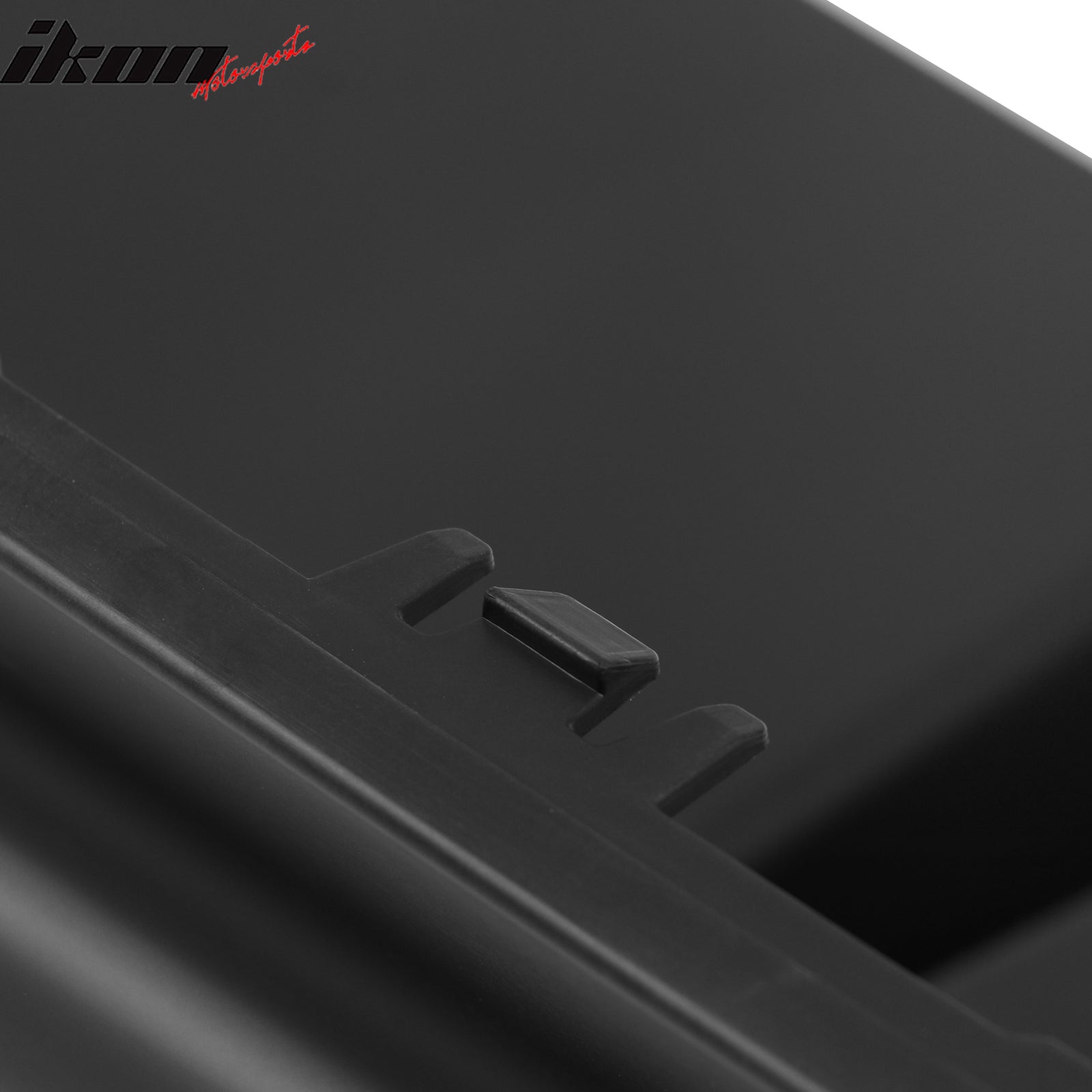 Ikon Motorsports 2020-2023 Dodge Charger Widebody Rear Diffuser Matte Black Lip Diffuser
