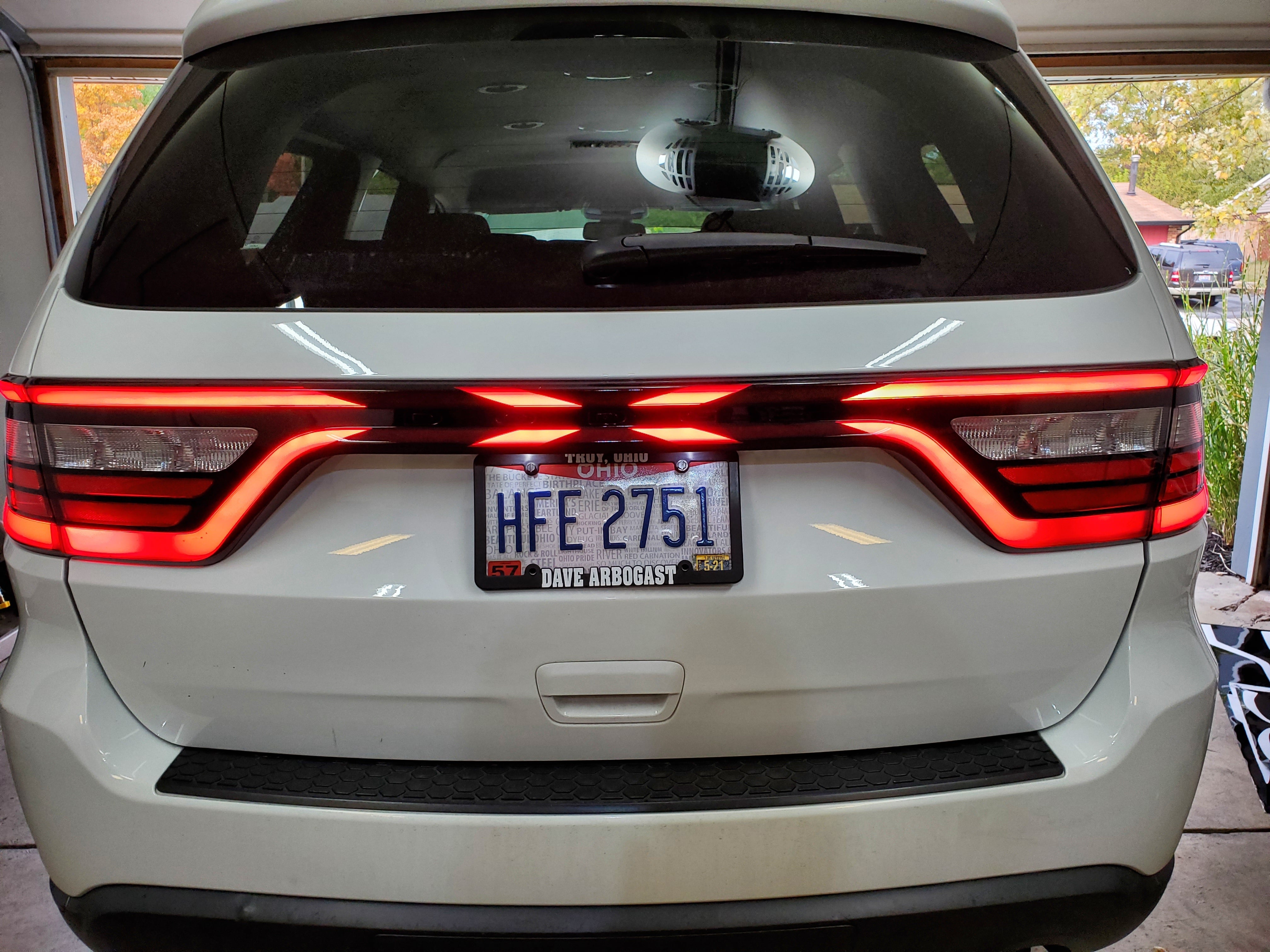 14-25 Dodge Durango Taillight Decal Design 7