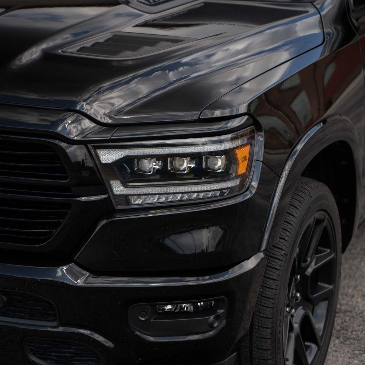 Form Lighting 2019-2023 Ram 1500 Sequential LED Projector Headlights (pair)