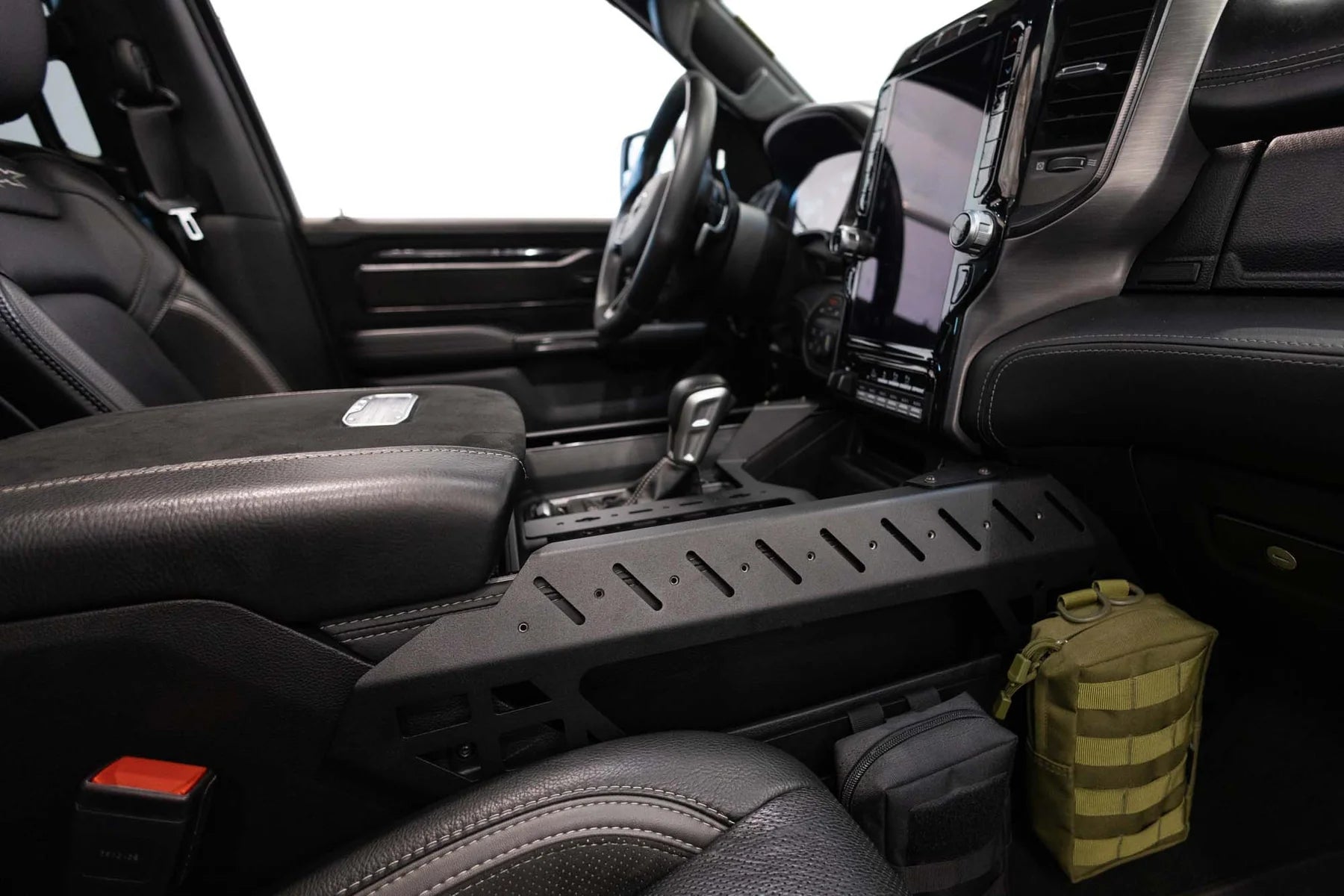 2021-2024 RAM 1500 TRX & 2025-2026 RAM RHO Center Console Molle Panels & Digital Device Bridge