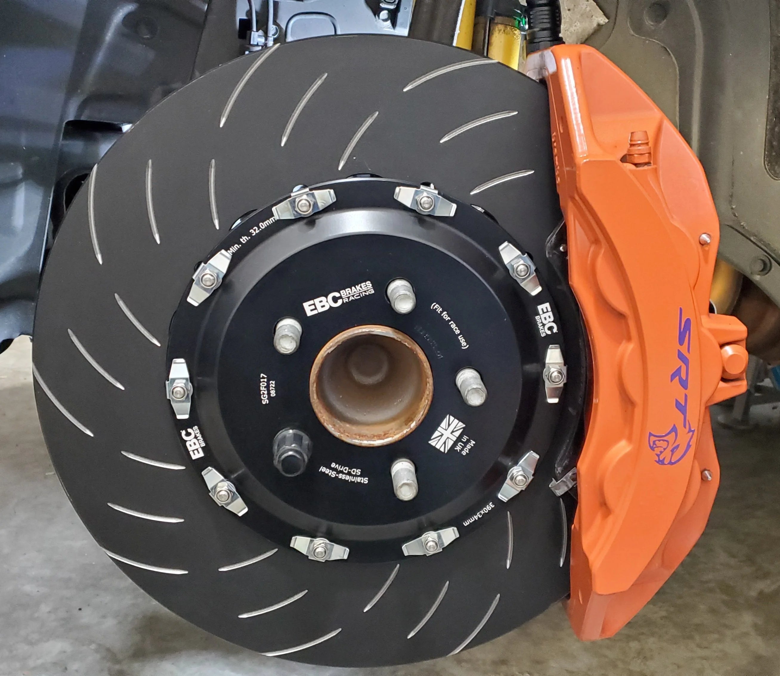 08-23 Charger/Challenger 6 Piston Brake Conversion Assembled by 797 Performance