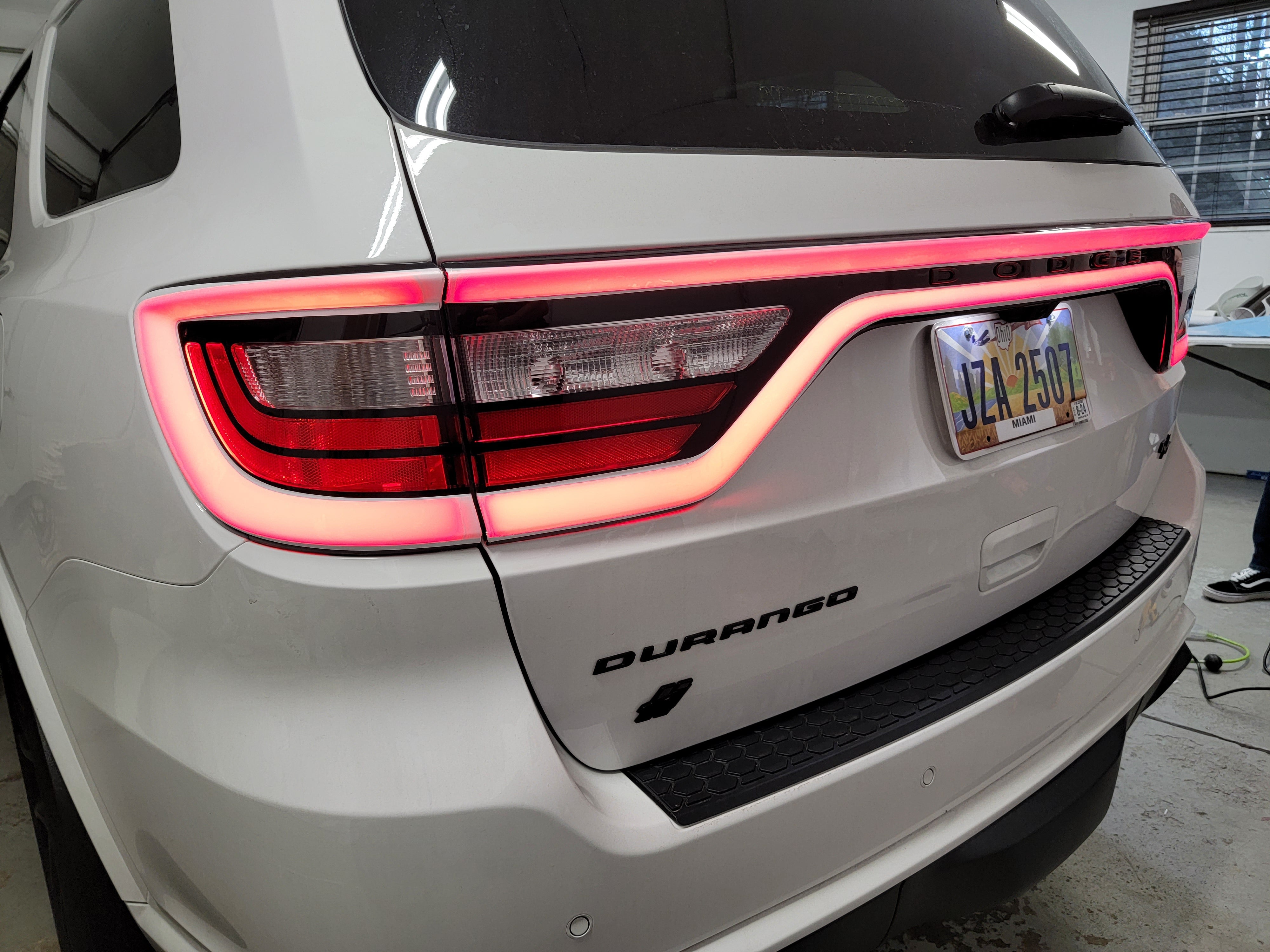 14-25 Dodge Durango Colored Taillight Tint Decal