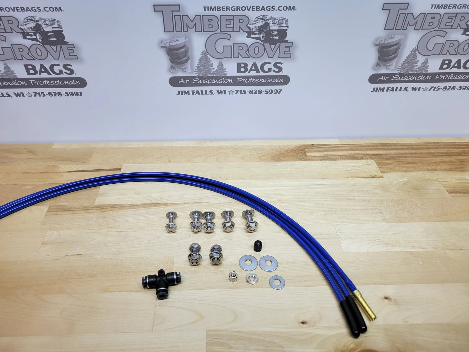 Timber Grove Enterprises 19'-UP RAM 1500 or REBEL Rear ASAM Air Spring Kit (SQ7724956)