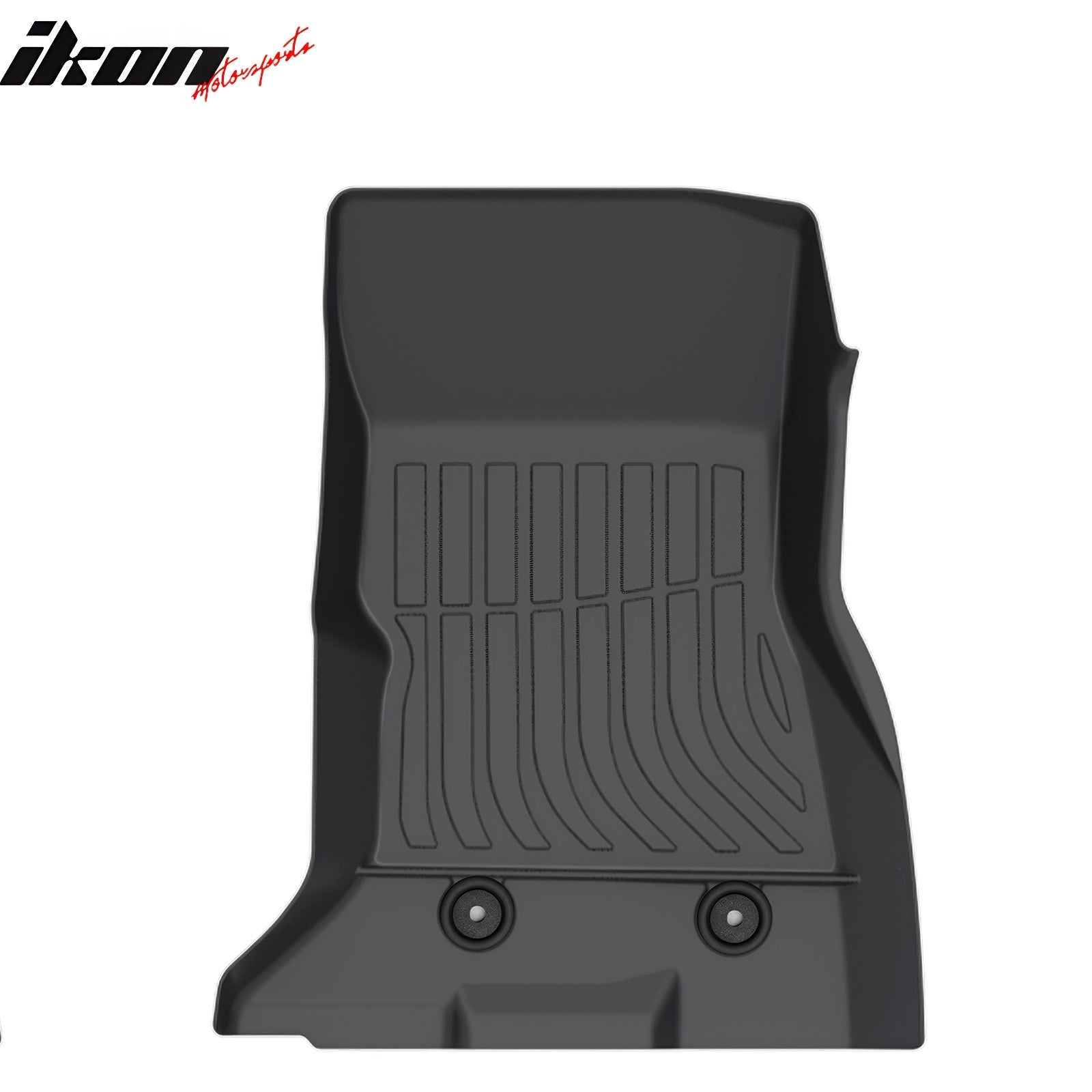 IKON Motorsports 2024-2025 Dodge Charger Daytona 2DR Floor Mats TPE Carpets 3D Liner