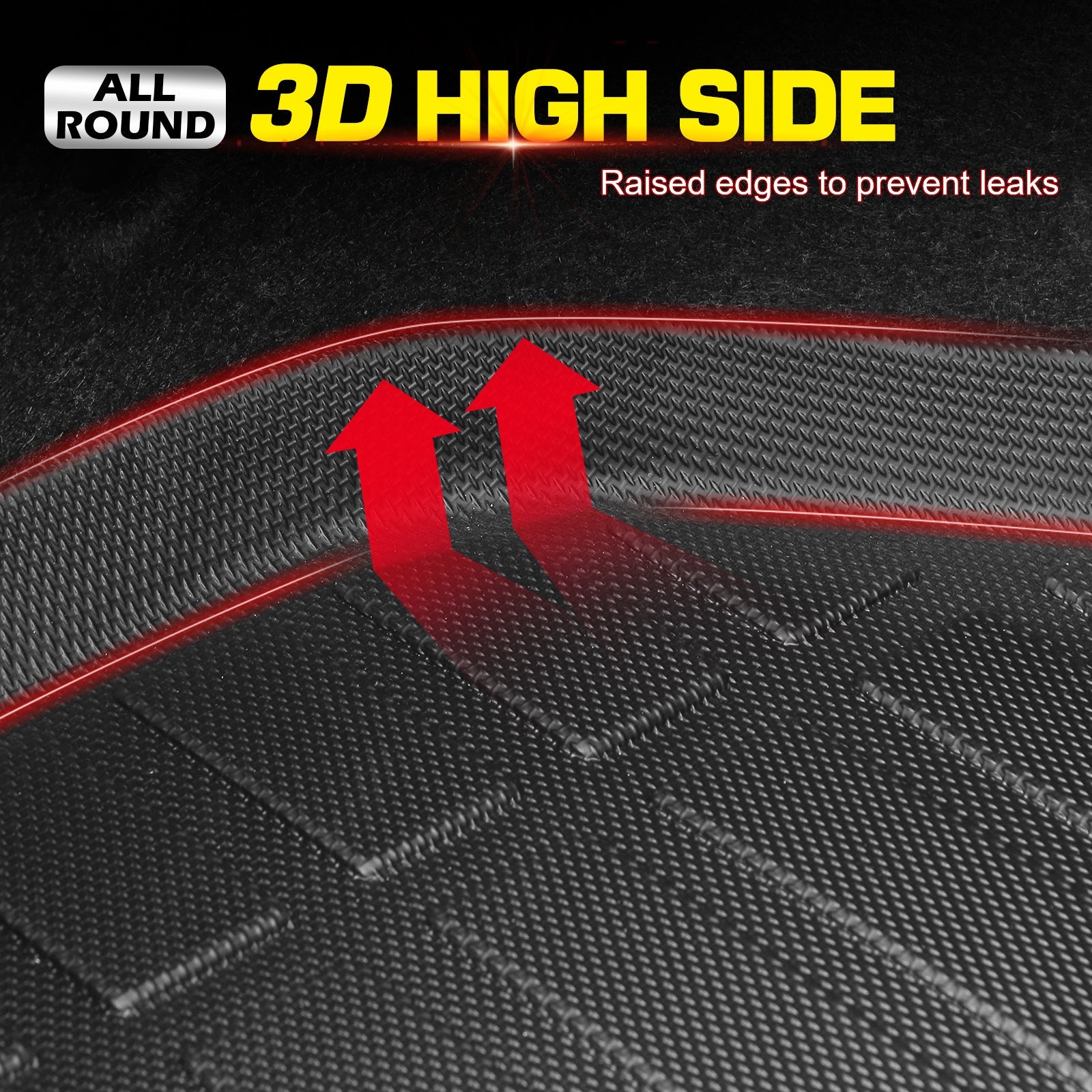 IKON Motorsports 2024-2026 Dodge Charger SixPack & Daytona 2Dr Rear Cargo Liners Trunk Mat