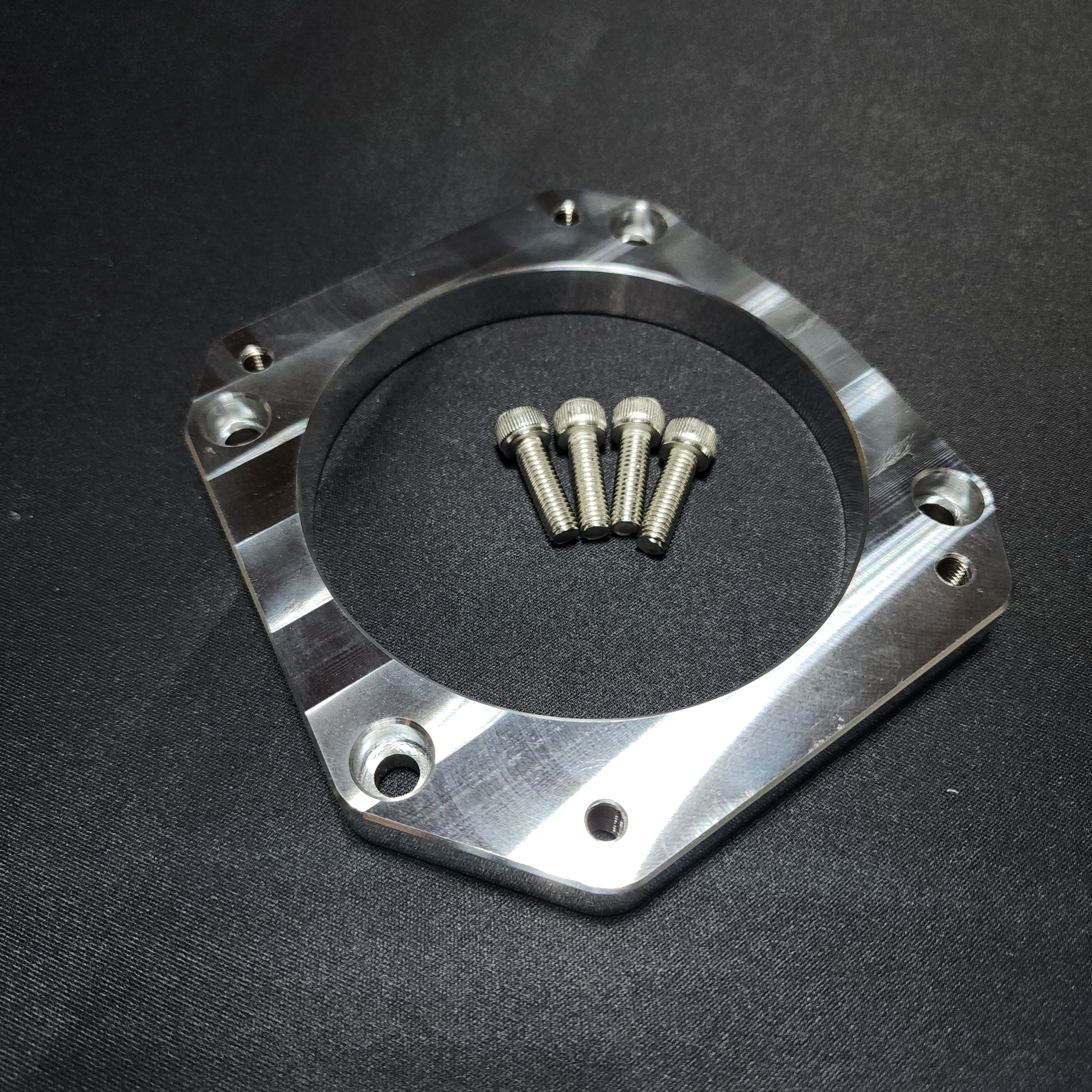 Fabworkz GM Throttle Body to Hellcat Supercharger Adapter Flange