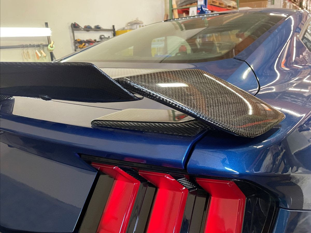 Anderson Composites 2024 Ford Mustang GT Type-GTG Carbon Fiber Rear Spoiler w/Gurney Flap