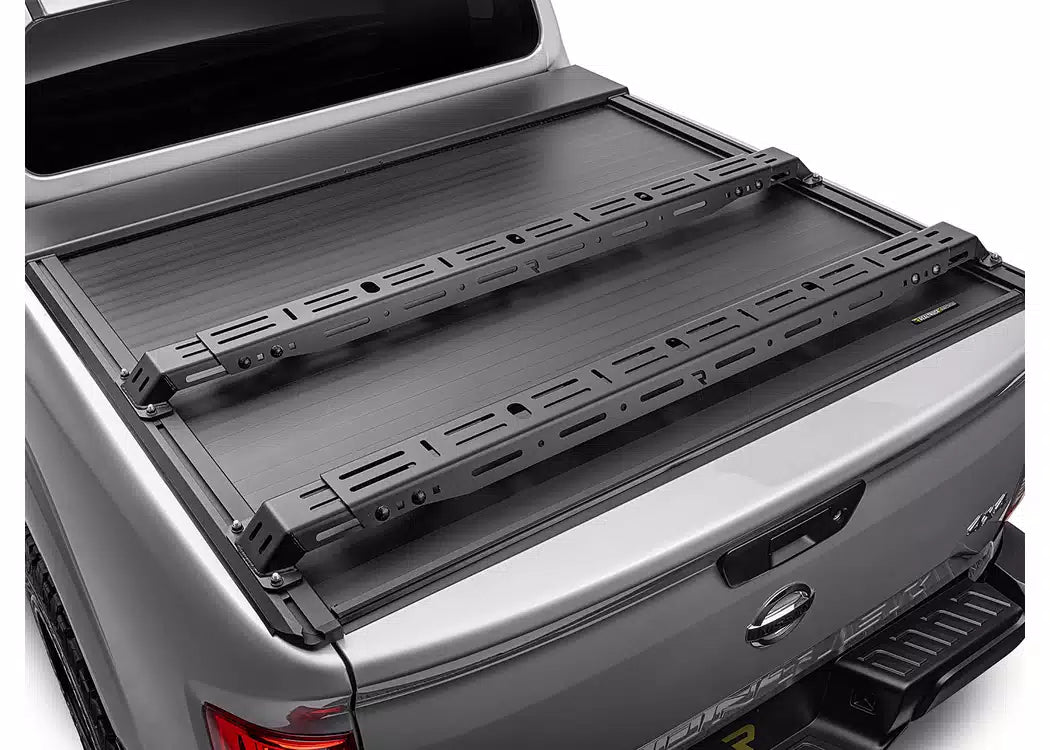 RealTruck HD Universal Bed Mid-Size Cross Bars (Pair) - Black