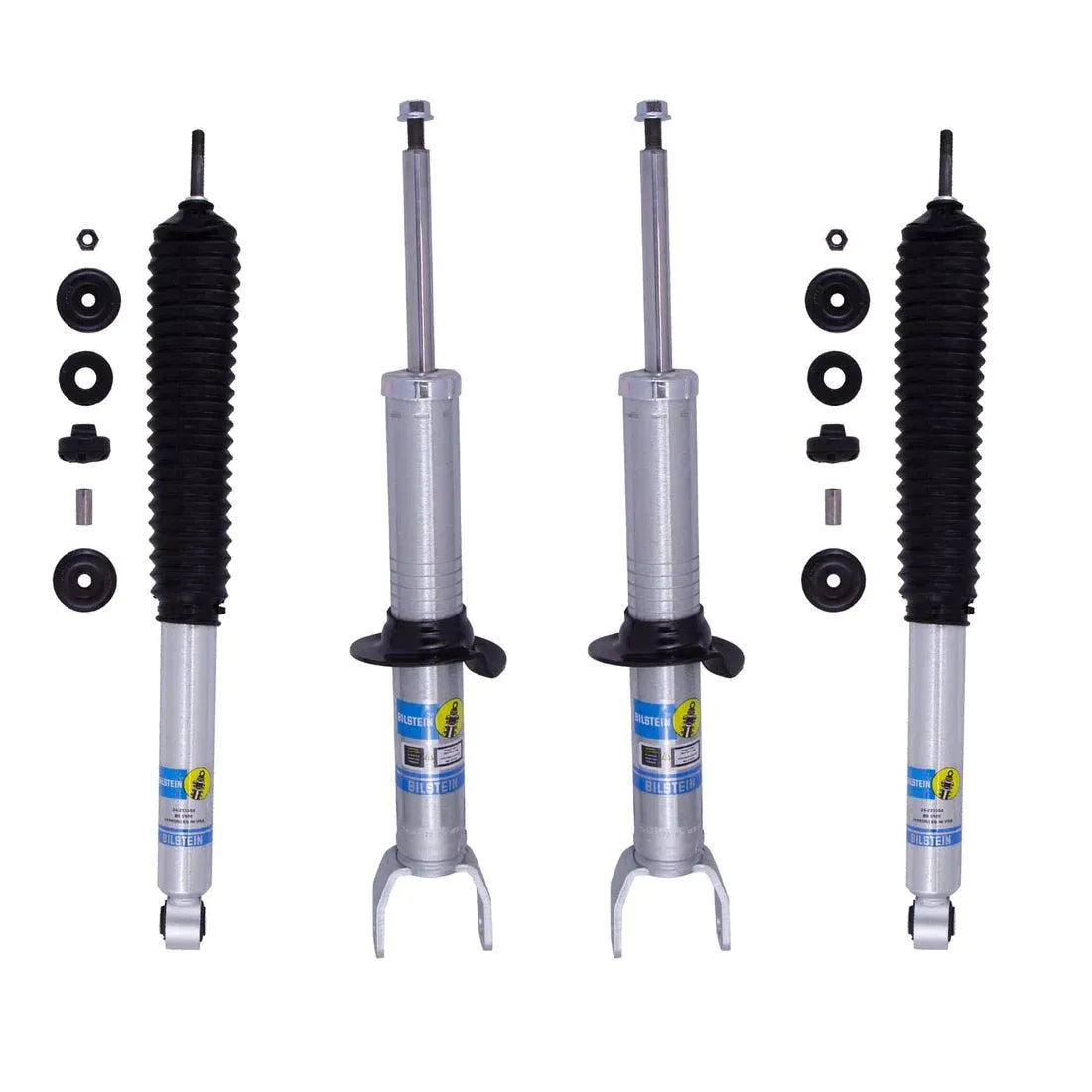 Bilstein 5100 Series 2019-2025 Ram 1500 4WD Front & Rear Set w/0-2.6" lift Shocks & Struts