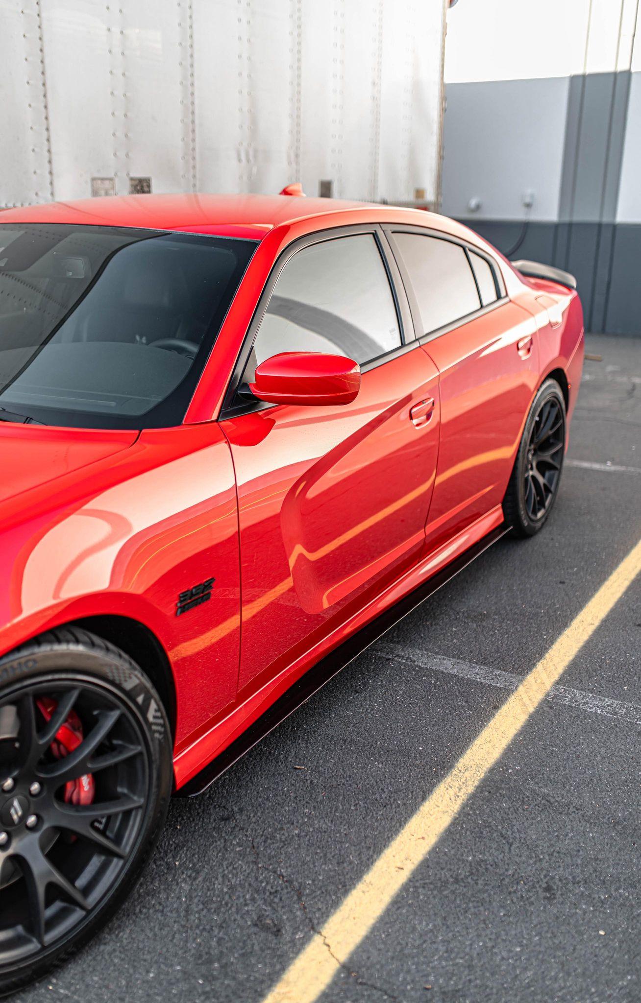 AeroflowDynamics 2015-2022 Dodge Charger Side Skirt V1 (Scatpack/Hellcat/Daytona)