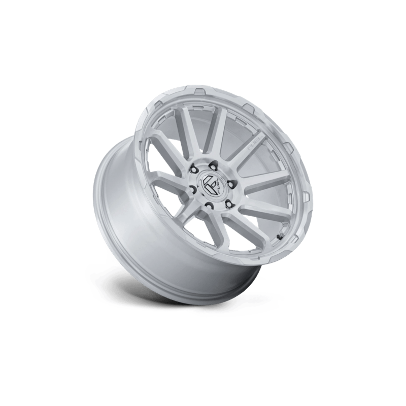 Fuel Circuit Silver Machined Wheel