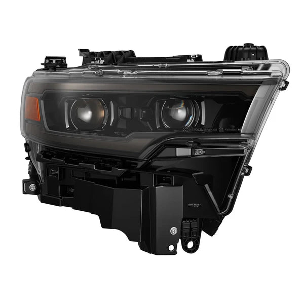 AlphaRex 25-26 Ram 1500 LUXX-Series LED Projector Headlights Alpha-Black