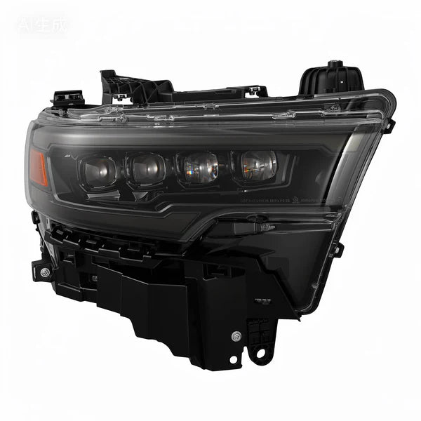AlphaRex 25-26 Ram 1500 NOVA-Series LED Projector Headlights Alpha-Black