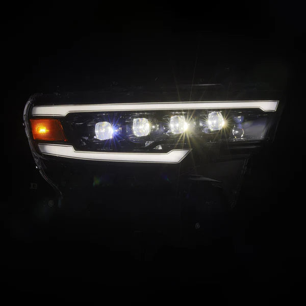 AlphaRex 25-26 Ram 1500 & RHO NOVA-Series LED Projector Headlights Alpha-Black
