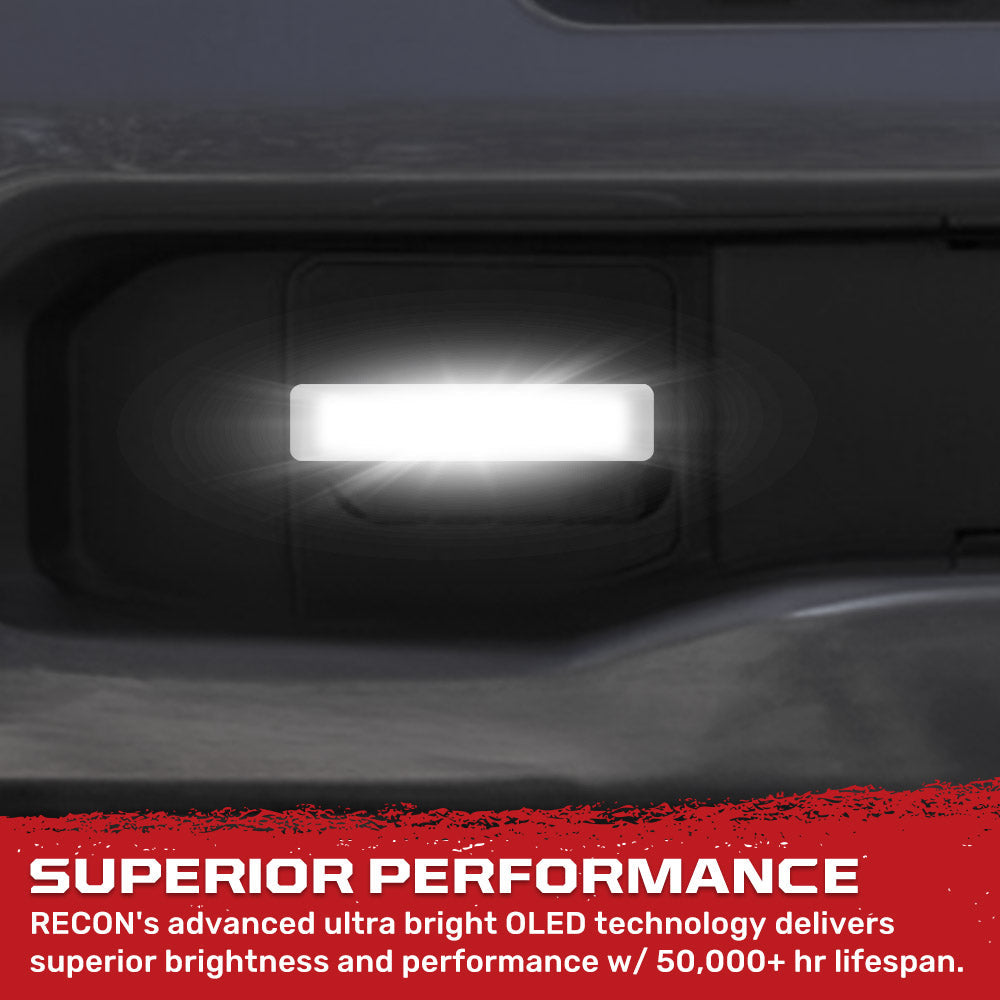 RECON Ram 21-26 RAM 1500 Tow Hook Covers 2-Piece Set of Silicone Covers Standard & LED Options - Multiple Colors