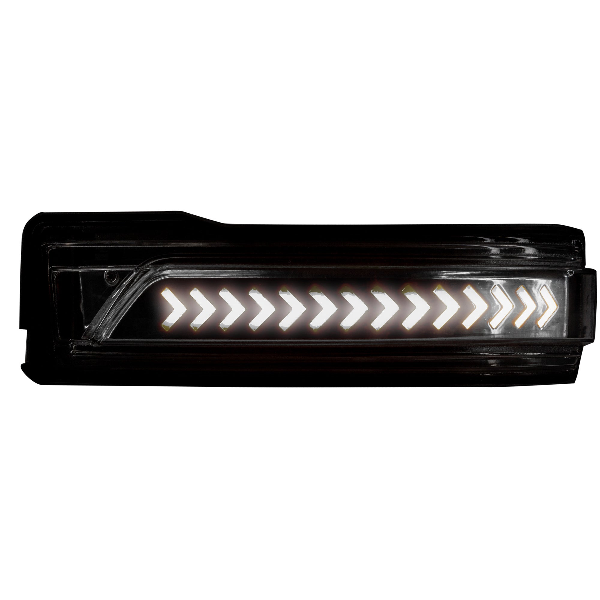Dodge 19-24 RAM 1500 Side Mirror Lenses (2-Piece Set) Scanning LED Turn Signals - Multiple Lens & Colors