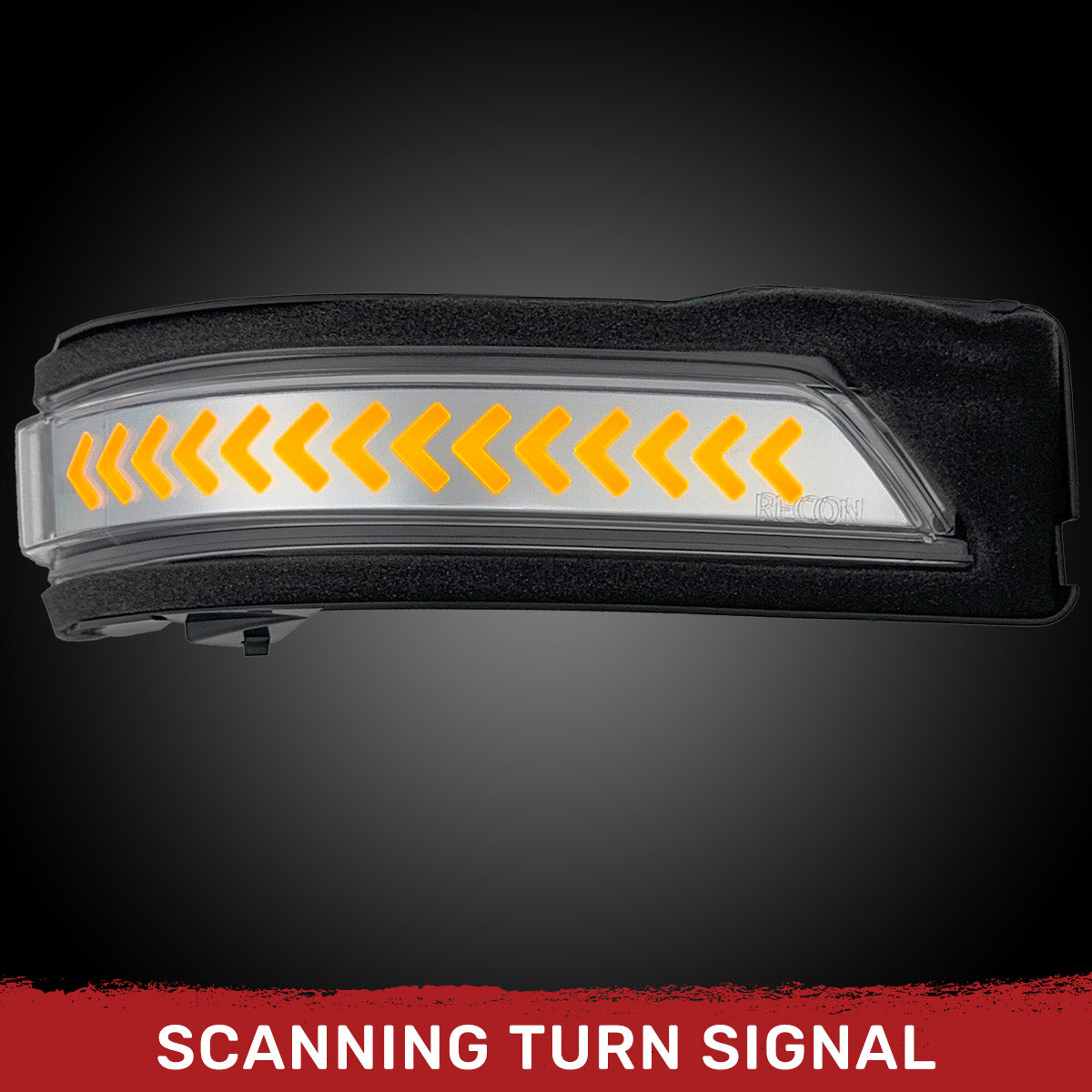 Dodge 19-24 RAM 1500 Side Mirror Lenses (2-Piece Set) Scanning LED Turn Signals - Multiple Lens & Colors