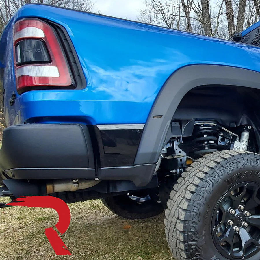 RECON Dodge 21-25 RAM 1500 TRX 7-PC Fender & Hood Light Kit Smoked Lens White or Amber LED Running Lights w/ Startup Light Sequence - Multiple Options