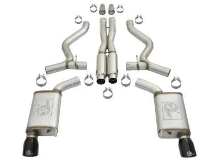 aFe 11-23 Dodge Durango V6-3.6L / V8-5.7L MACH Force-Xp 304 SS Cat-Back Exhaust System w/ Black Tip