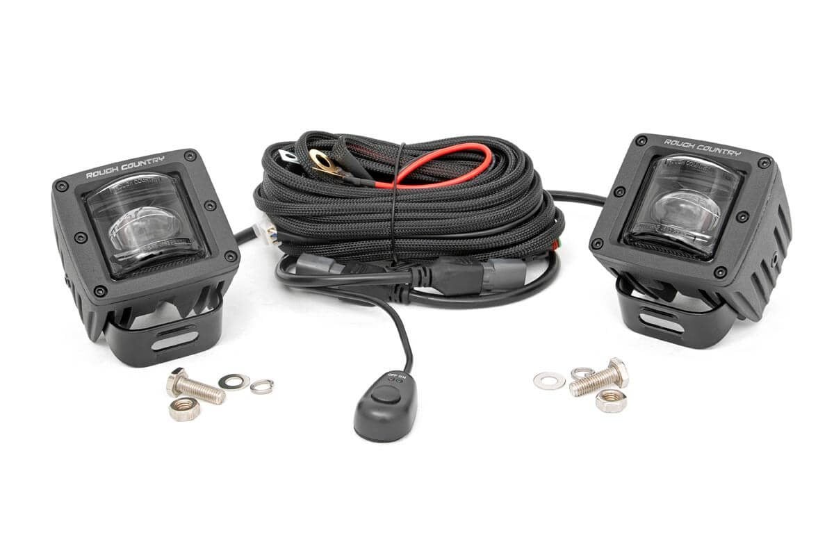 2 Inch Black Series LED Light Pods | SAE Fog 2 Inch Black Series LED Light Pods | SAE Fog