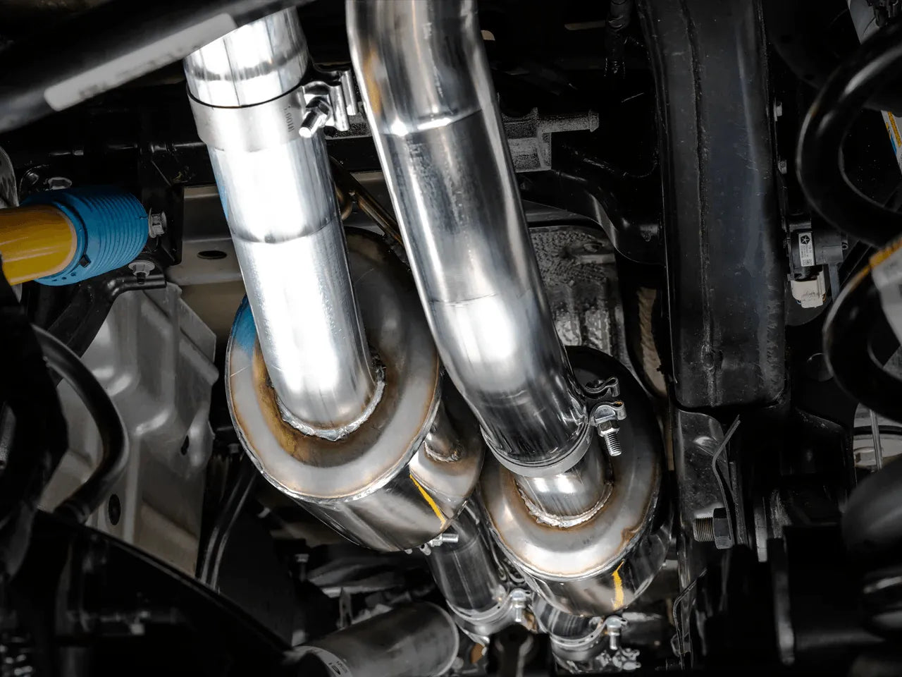 AWE Tuning 2021-2024 RAM 1500 TRX 0FG Cat-Back Exhaust Polished Silver Tips