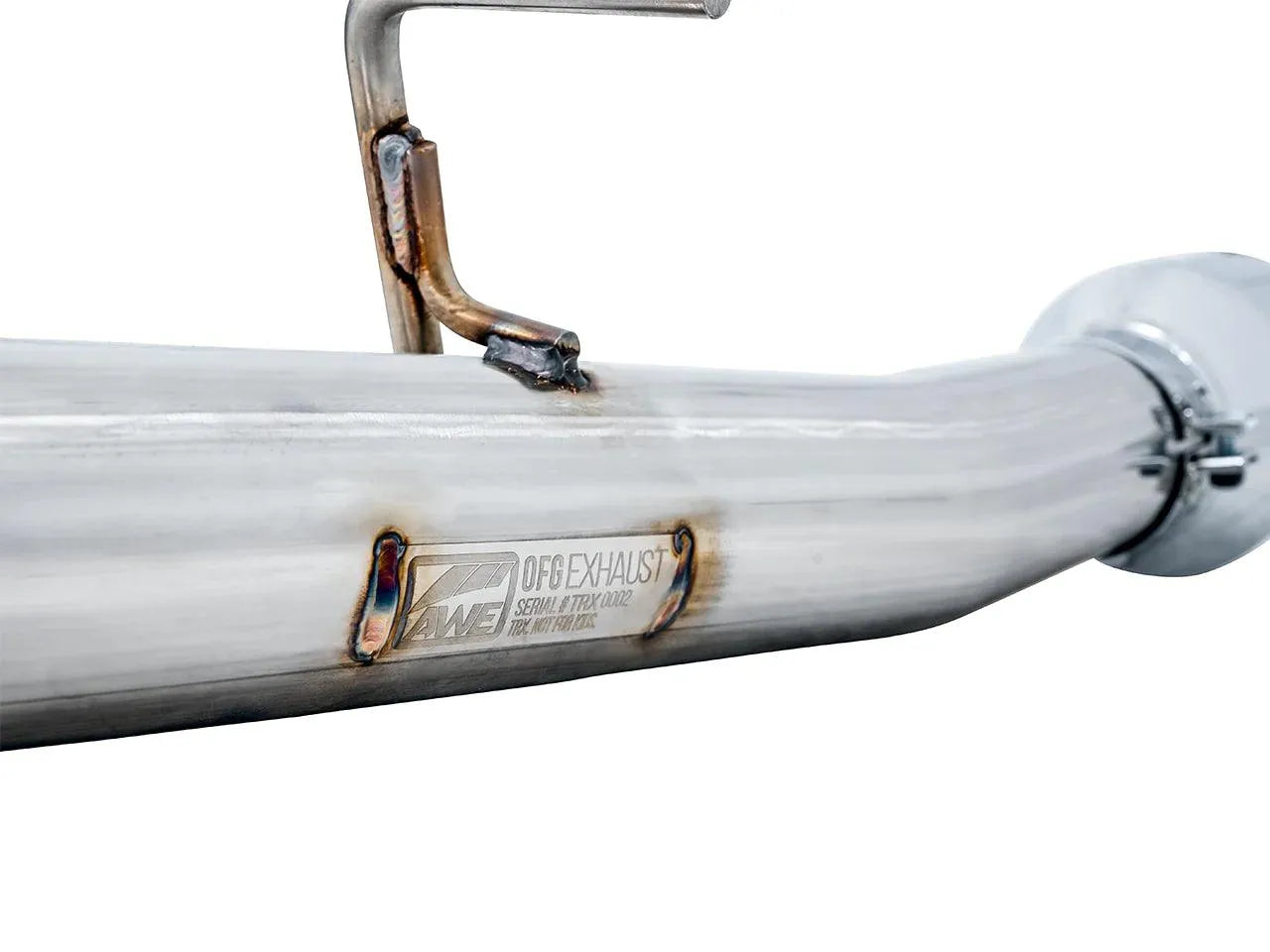 AWE Tuning 2021-2024 RAM 1500 TRX 0FG Cat-Back Exhaust Polished Silver Tips