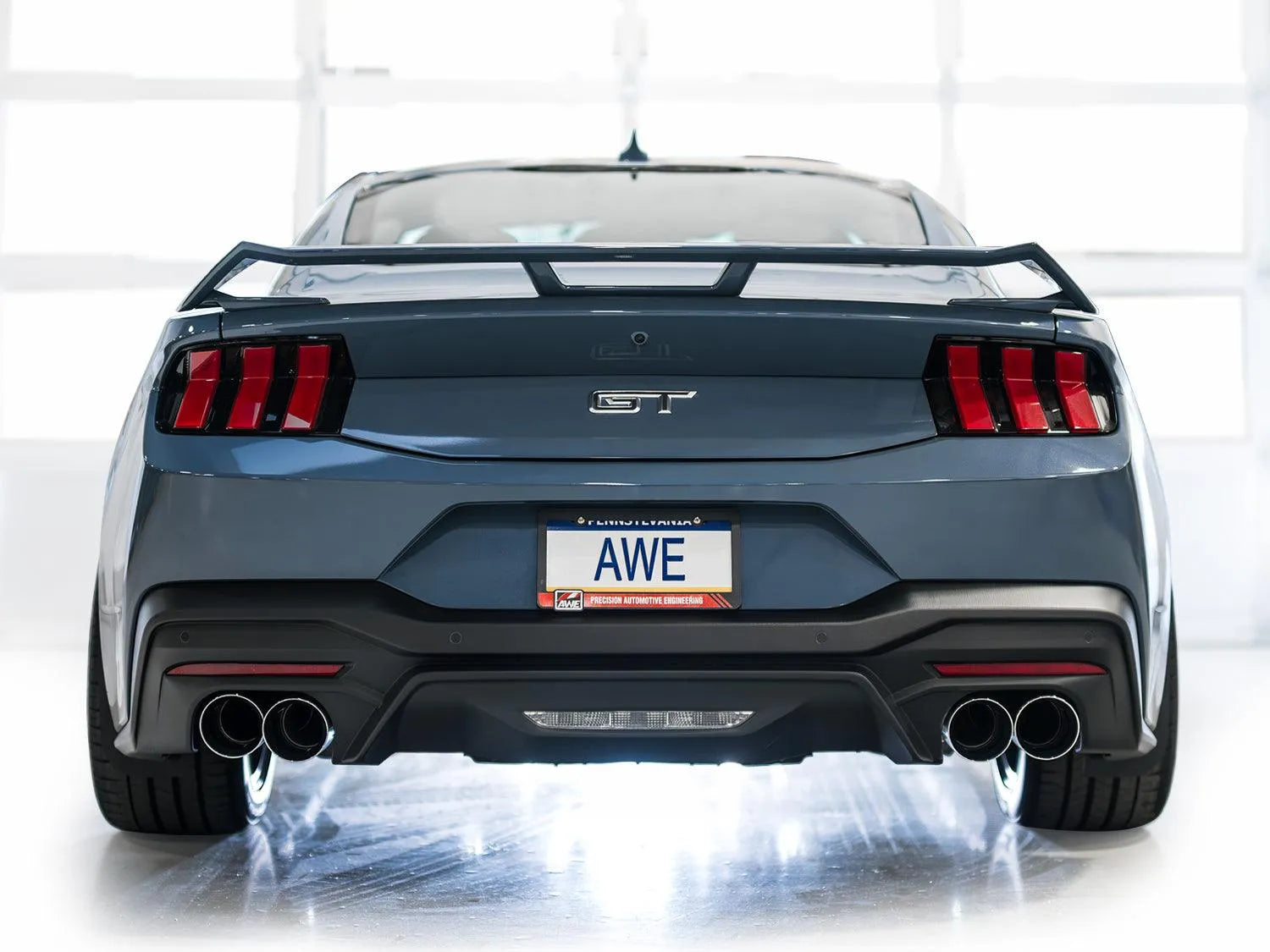 AWE Exhaust Suite for S650 Mustang Quad Tip GT