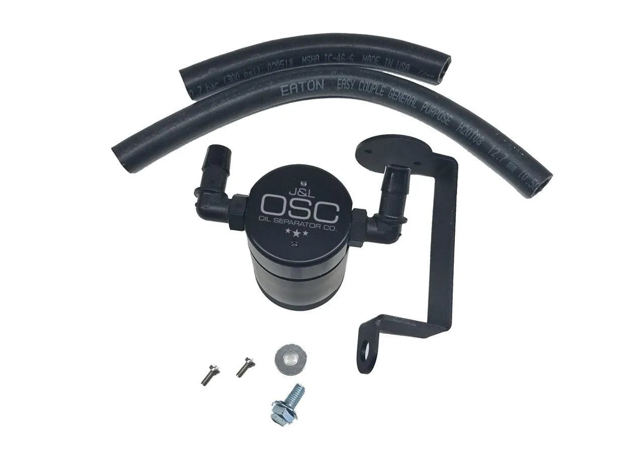 J&L Catch Can / Oil Separator 05-23 Dodge Charger/Challenger/300 5.7 L Hemi